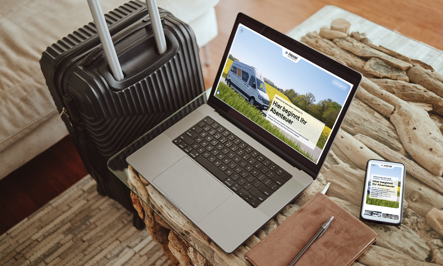 ADVIDEA media hexel caravan